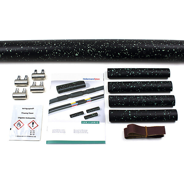 HellermannTyton Verbindungsgarnitur 5x6qmm - 5x25qmm LVK-C-5x6-25 PO-X BK